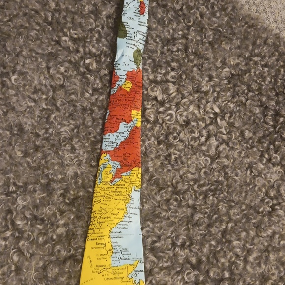 World Traveler Tie by Three Rooker - Picture 3 of 6